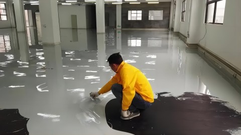 临海防腐防静电地坪,防腐防静电自流平地坪