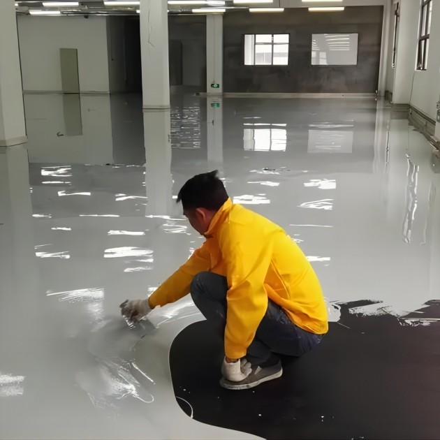 临海防腐防静电地坪,防腐防静电自流平地坪产品图1